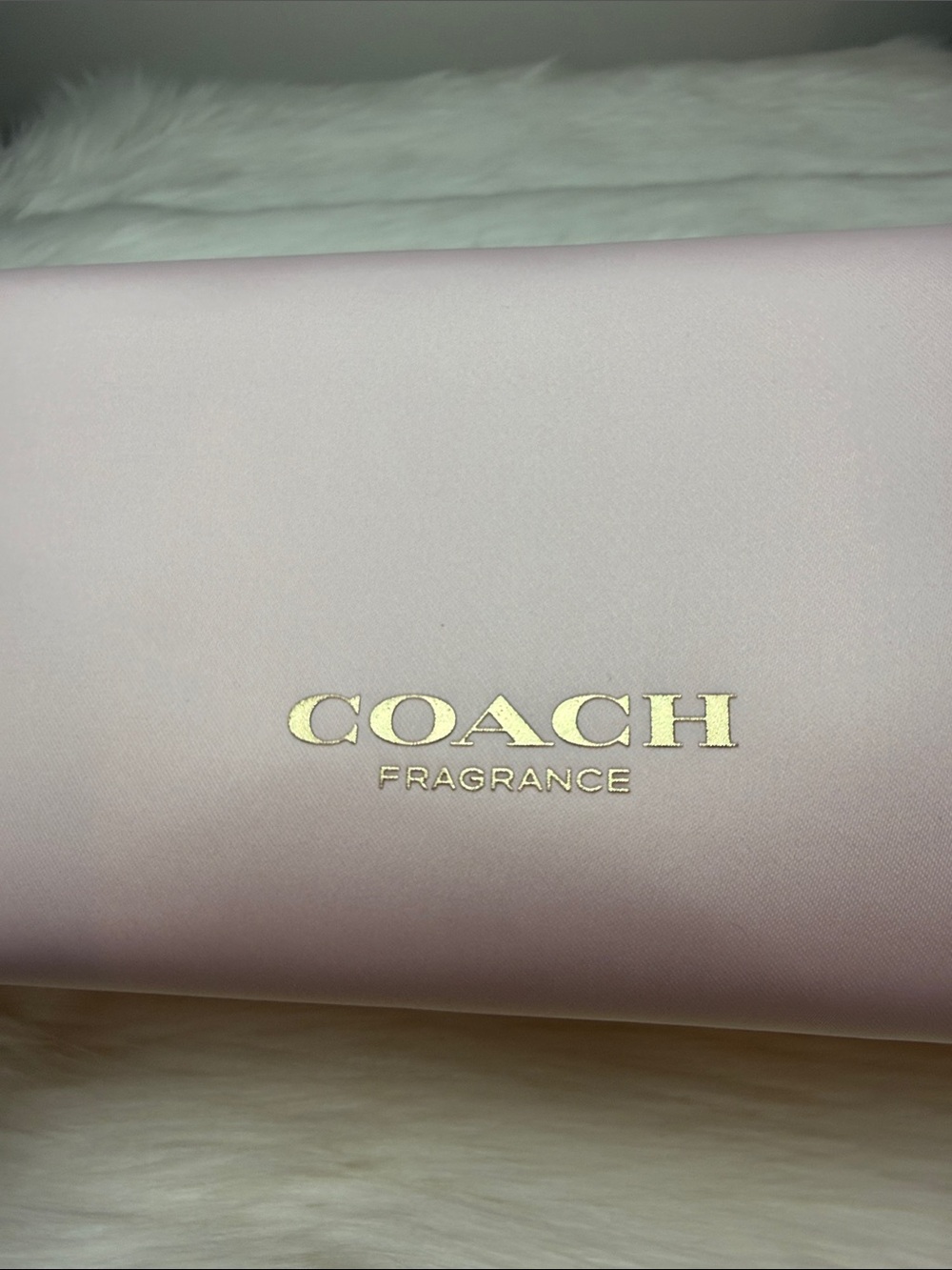NWT Coach Fragrance Pink Toiletry Pouch, Cosmetics Bag, Makeup Bag - Picture 9 of 15